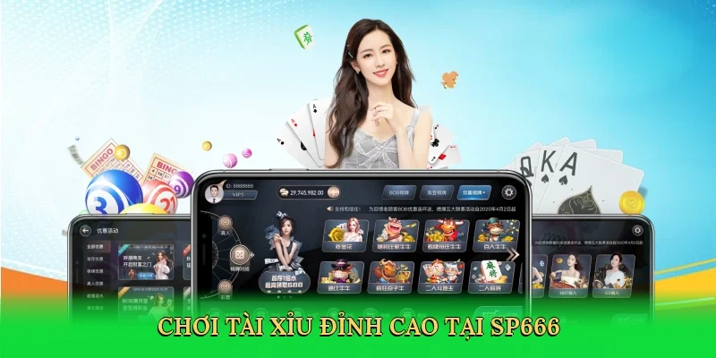 Chơi tài xỉu đỉnh cao tại SP666